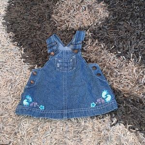 Levi’s girls overall skirt good cond size 18 months